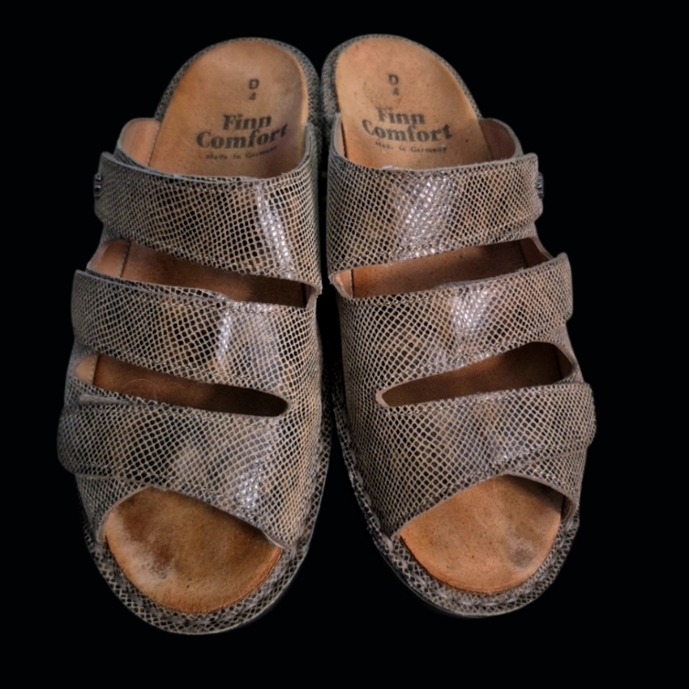 Comfort First: Finn Comfort Germany Adjustable Strap Sandals Size EU 4/ US 6.5